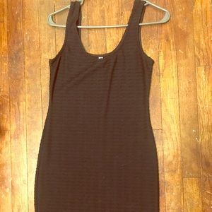 Xhilaration textured black dress